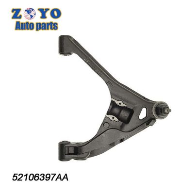 Revestimento E preto K620477 Suspensão da roda dianteira Peças sobressalentes de automóveis Braço de controle inferior para Durango Dodge Dakota 2004