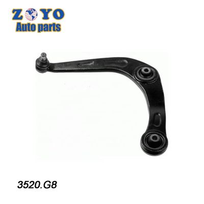 Partes de suspensão do braço triangular Braço de controlo de aço para Peugeot 206 CC 2D 3520.H7 3521.H7