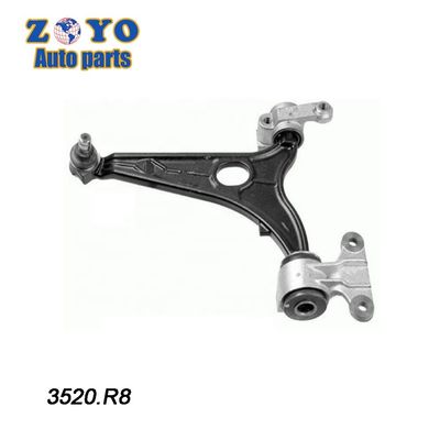 Forjando articulação de bola 40 Cr 3520.R8 3521.N9 Sistemas de suspensão automática Braço de controle frontal Wishbone para Peugeot Expert