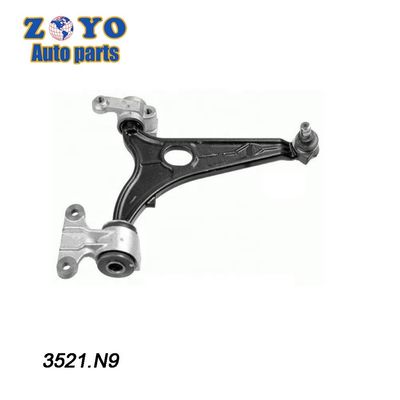 Forjando articulação de bola 40 Cr 3520.R8 3521.N9 Sistemas de suspensão automática Braço de controle frontal Wishbone para Peugeot Expert