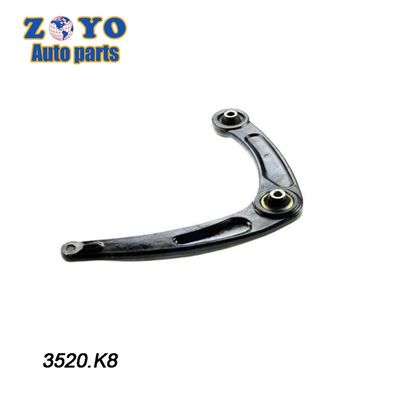 Braço de controle forjado inferior de borbulha de borracha natural para Peugeot 307 3A/C Edição 2008