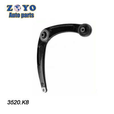 Braço de controle forjado inferior de borbulha de borracha natural para Peugeot 307 3A/C Edição 2008