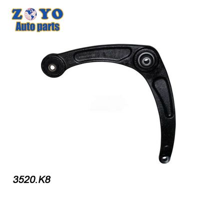 Braço de controle forjado inferior de borbulha de borracha natural para Peugeot 307 3A/C Edição 2008