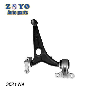 E-coating preto braço de comando inferior dianteiro ajustável direito para Peugeot Expert 2006-2010