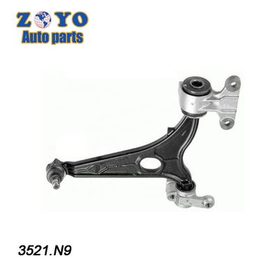 E-coating preto braço de comando inferior dianteiro ajustável direito para Peugeot Expert 2006-2010