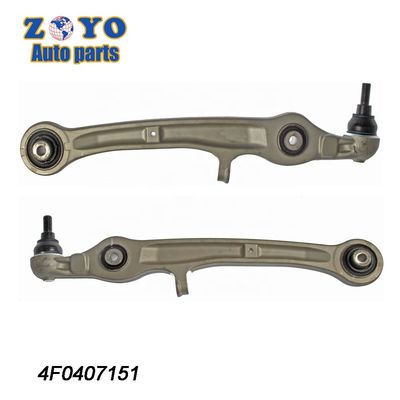 OE NO. 4F0407151 Braço de comando inferior ajustável frontal de alumínio para Audi A6 C6 2004-2008