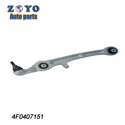 OE NO. 4F0407151 Braço de comando inferior ajustável frontal de alumínio para Audi A6 C6 2004-2008