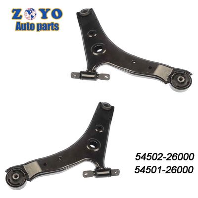 Braço de suspensão dianteira para HYUNDAI Santa Fe 2001-2006 SPHC Acero Natureza Borracha Bushing