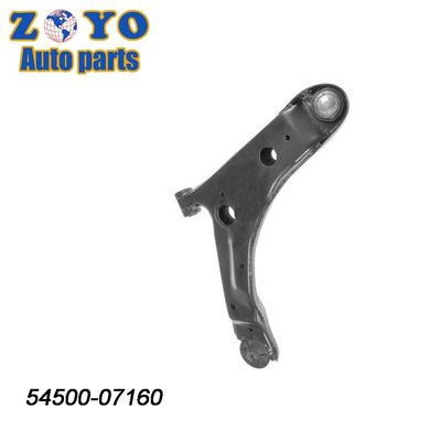 54500-07160 Braço inferior esquerdo Peças automáticas Braço de controlo de suspensão para Kia Picanto 2004-2016