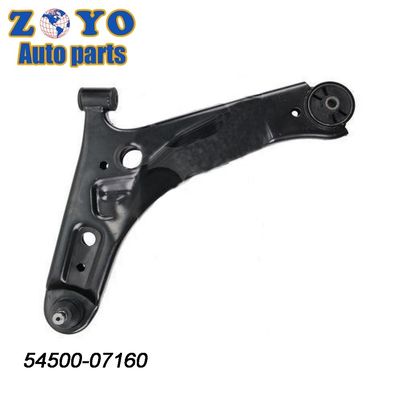 54500-07160 Braço inferior esquerdo Peças automáticas Braço de controlo de suspensão para Kia Picanto 2004-2016