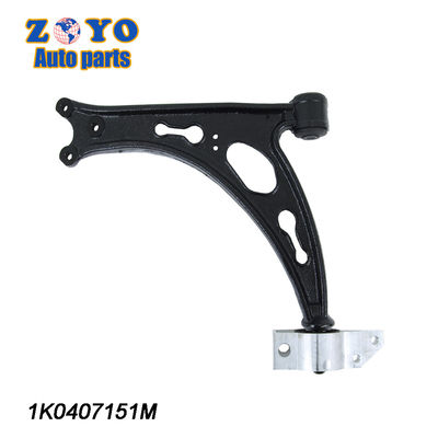 Volkswagen Golf Seat ALTEA Braço de comando anterior inferior Preto E-coating OE NO. 1K0407152M