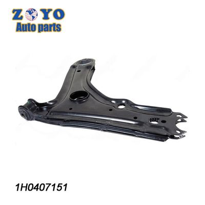 Vw Golf 1H0407151 Braço de comando de suspensão com revestimento E preto e padrão OEM