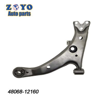 Revestimento E preto Braço de controle frontal inferior para Toyota Corolla Wagon 1992-2002 OEM Standard