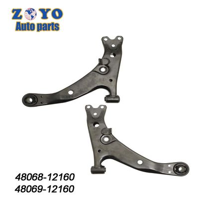 Revestimento E preto Braço de controle frontal inferior para Toyota Corolla Wagon 1992-2002 OEM Standard