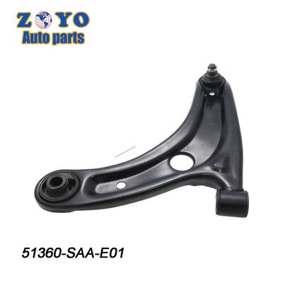 51360-SAA-E01 51350-SAA-E01 Braço de controlo de revestimento E preto para Honda Jazz 2001-2008