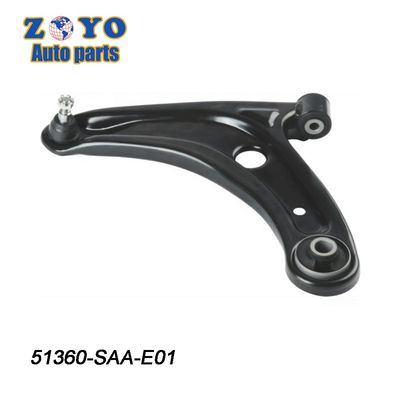 51360-SAA-E01 51350-SAA-E01 Braço de controlo de revestimento E preto para Honda Jazz 2001-2008