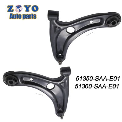 51360-SAA-E01 51350-SAA-E01 Braço de controlo de revestimento E preto para Honda Jazz 2001-2008
