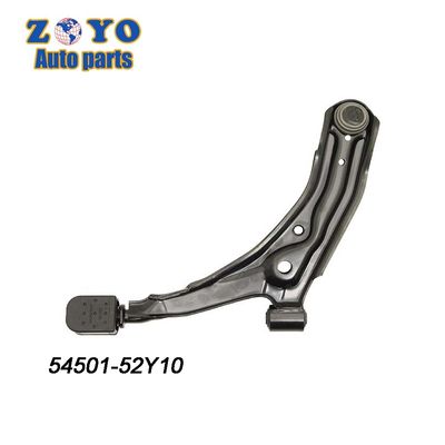 OE NO. 54500-52Y10 E-coating preto Braço de comando frontal inferior para Nissan Sentra 1990-1996