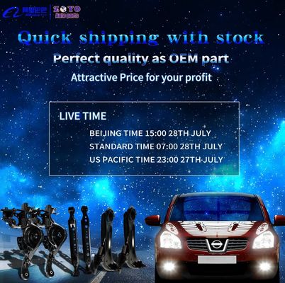 Posição traseira Nature Rubber Bushing Peças de suspensão automática para Nissan Qashqai 2006-2013