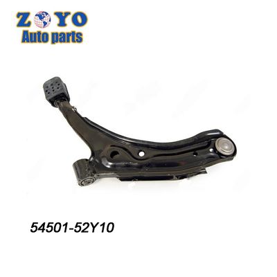 OE NO. 54500-52Y10 E-coating preto Braço de comando frontal inferior para Nissan Sentra 1990-1996