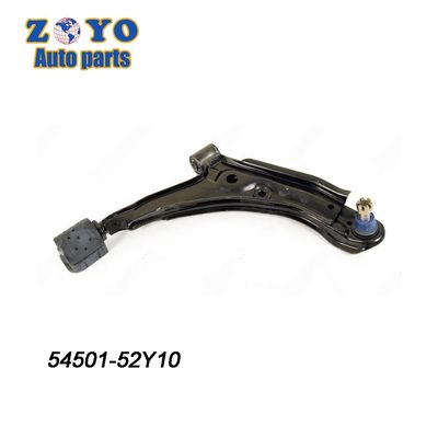 OE NO. 54500-52Y10 E-coating preto Braço de comando frontal inferior para Nissan Sentra 1990-1996