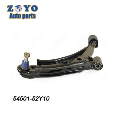 OE NO. 54500-52Y10 E-coating preto Braço de comando frontal inferior para Nissan Sentra 1990-1996