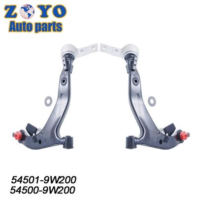 Braço de comando inferior dianteiro para Nissan Teana 54501-9W200 54500-9W200 Bushing Nature Rubber