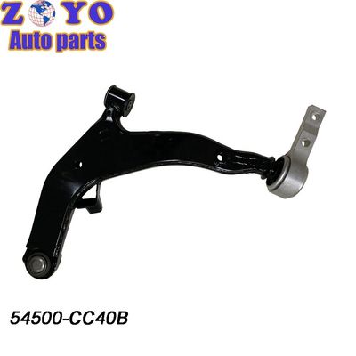 Armadilha de controle frontal inferior 54501-CC40B 54500-CC40B para Nissan QASHQAI e Durável
