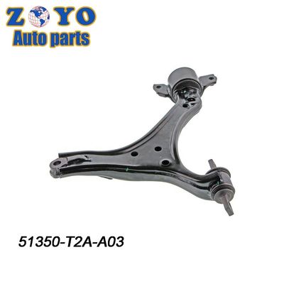 Braço de controle de suspensão inferior direito de borracha natural para Honda Accord 2013 MS601117