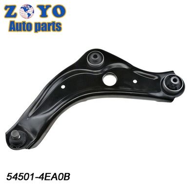 E-coating preto Braço de comando inferior esquerdo dianteiro para Nissan Qashqai 54501-4EA0B 54501-4EA0A