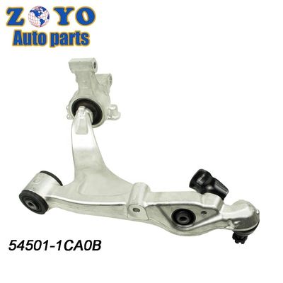 Braço de controle inferior de alumínio para Infiniti QX70 FX35 RK622085 54500-1ca1a 54501-1CA0B OEM