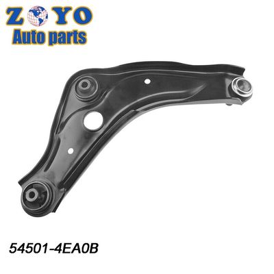 E-coating preto Braço de comando inferior esquerdo dianteiro para Nissan Qashqai 54501-4EA0B 54501-4EA0A