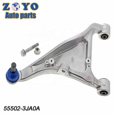 Braço de controle inferior traseiro de alumínio de borracha natural para Nissan Pathfinder R51 2013-2022
