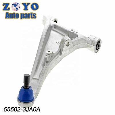 Braço de controle inferior traseiro de alumínio de borracha natural para Nissan Pathfinder R51 2013-2022